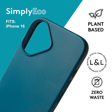 Biodegradable iPhone 16 Blue - Loam & Lore
